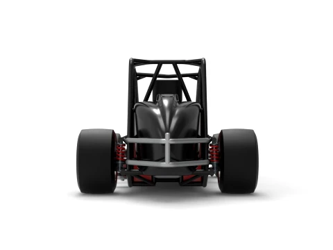 Experimental Pavement Silver Crown Car Base Version 1 Scale 1 to 25 3D Print Model