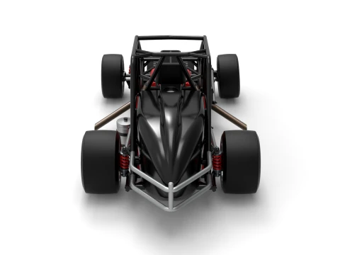 Experimental Pavement Silver Crown Car Base Version 1 Scale 1 to 25 3D Print Model