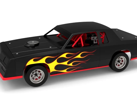IMCA Stock car Version 2 Scale 1 to 25 3D Принт Модель
