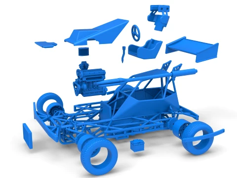Superstox Scale 1 to 25 3D Print Model