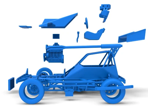 Superstox Scale 1 to 25 3D Print Model