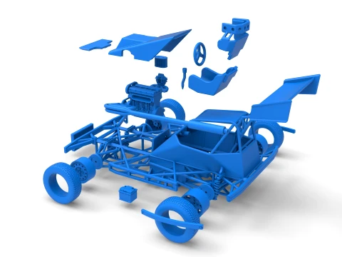 Superstox Scale 1 to 25 3D Print Model