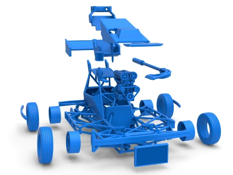 Superstox Scale 1 to 25 3D Print Model