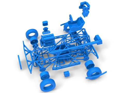 Superstox Base Scale 1 to 25 3D Print Model