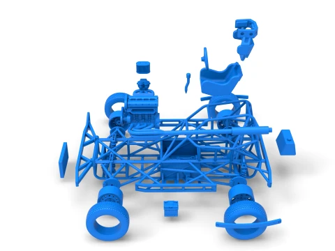 Superstox Base Scale 1 to 25 3D Print Model