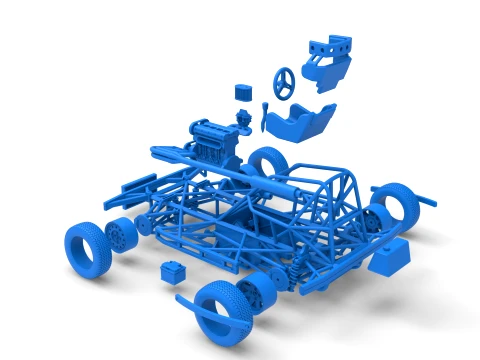 Superstox Base Scale 1 to 25 3D Print Model