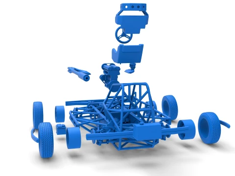 Superstox Base Scale 1 to 25 3D Print Model