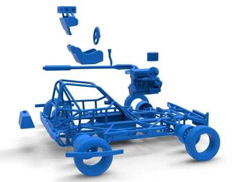 Superstox Base Scale 1 to 25 3D Print Model