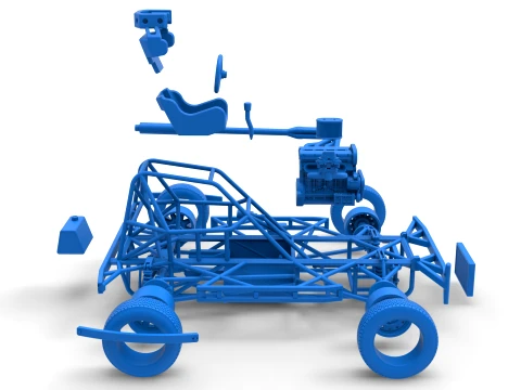 Superstox Base Scale 1 to 25 3D Print Model