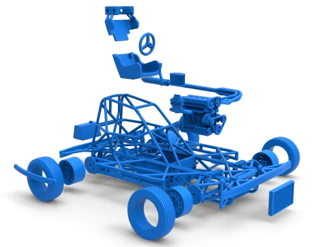 Superstox Base Scale 1 to 25 3D Print Model