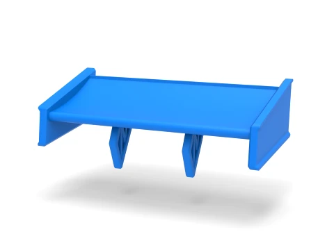 Superstox 规模 1 至 25 的顶翼 3D 打印模型