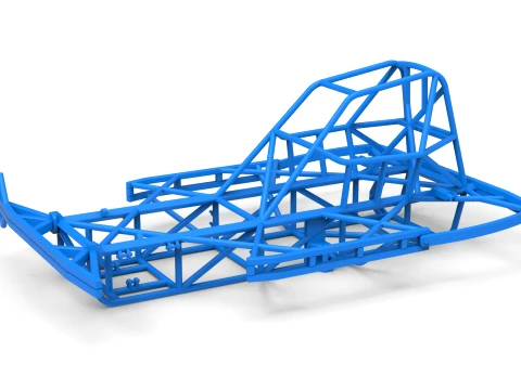Superstox 规模 1 至 25 的框架 3D 打印模型