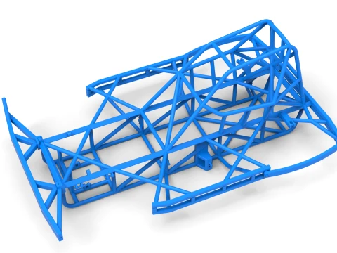Frame of Superstox Scale 1 to 25 3D Print Model