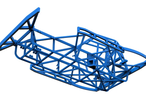Frame of Superstox Scale 1 to 25 3D Print Model