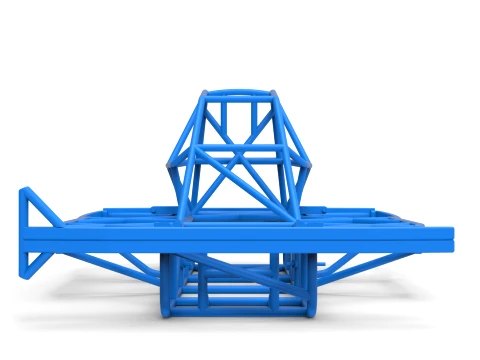 Frame of Superstox Scale 1 to 25 3D Print Model