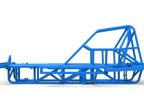 Frame of Superstox Scale 1 to 25 3D Print Model