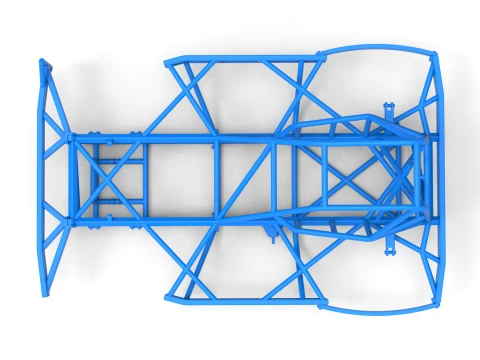 Frame of Superstox Scale 1 to 25 3D Print Model