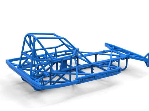 Frame of Superstox Scale 1 to 25 3D Print Model