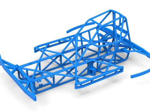 Frame of Superstox Scale 1 to 25 3D Print Model