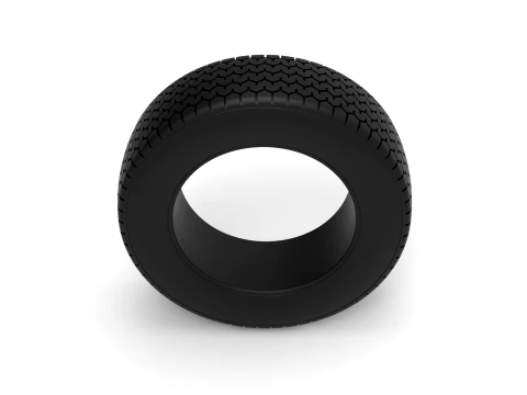Race tire 11 Scale 1 to 25 3D Print Model