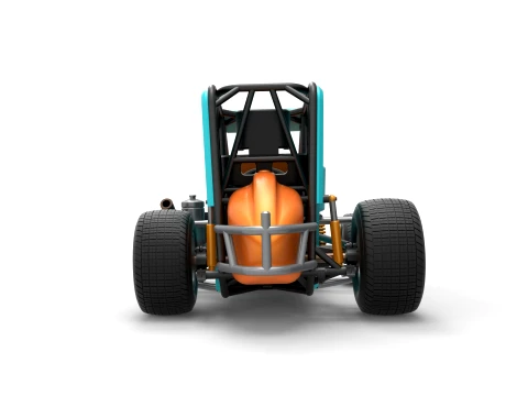 Midget car Scale 1 to 25 3D Print Model