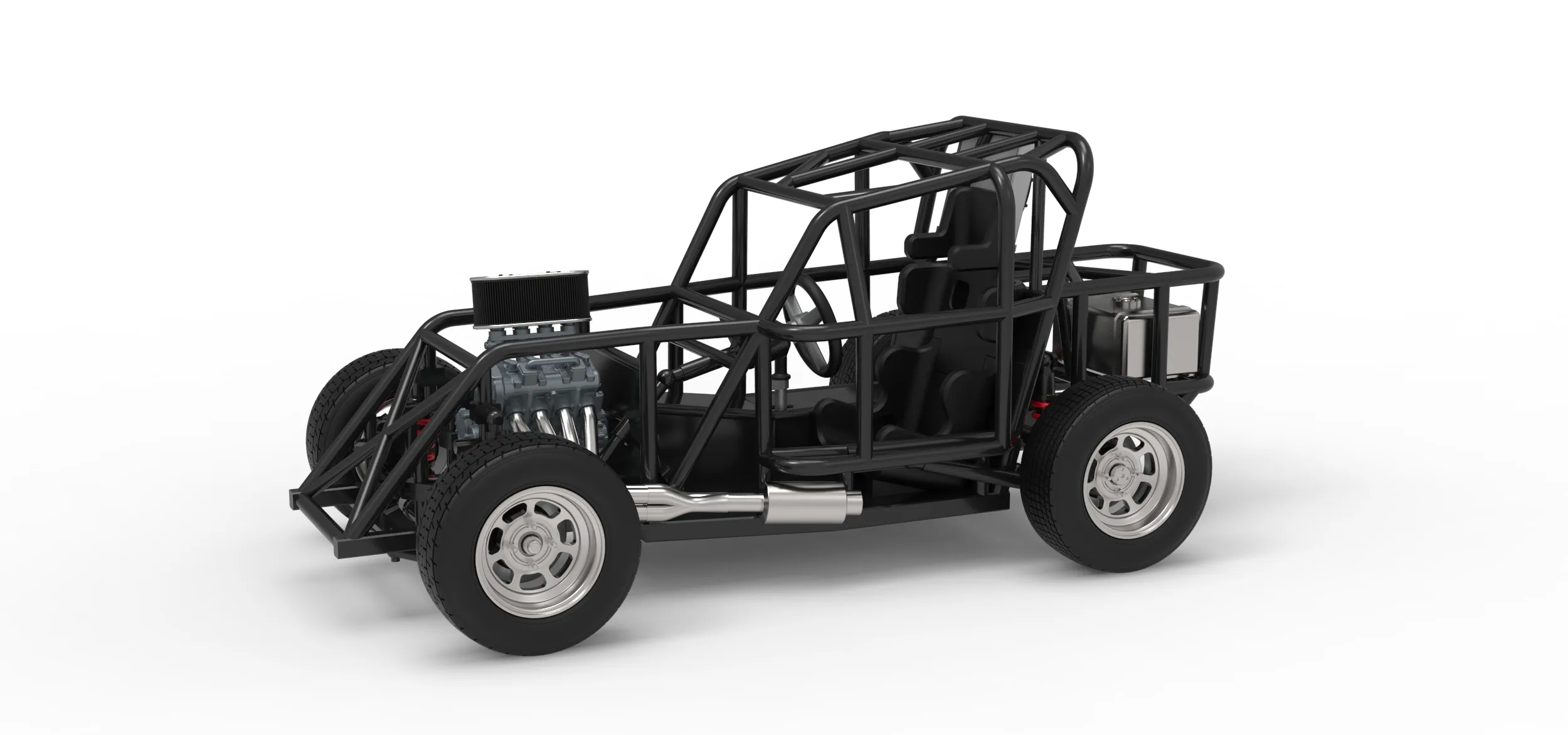 Mod Lite Race car Base Version 1 Scale 1 to 25 3D Print Model .c4d .max .obj .3ds .fbx .stl .blend