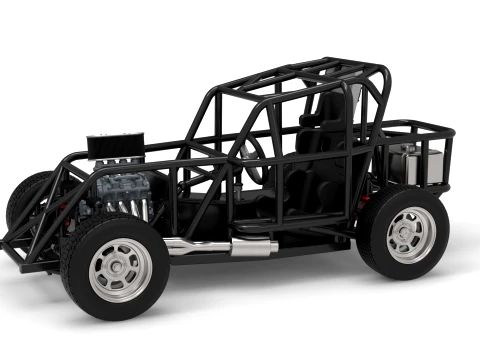 Mod Lite 赛车基础版本 1 比例 1 至 25 3D 打印模型