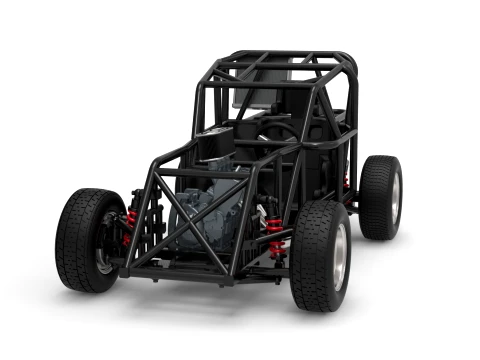 Mod Lite Race car Base Version 1 Scale 1 to 25 3D Print Model
