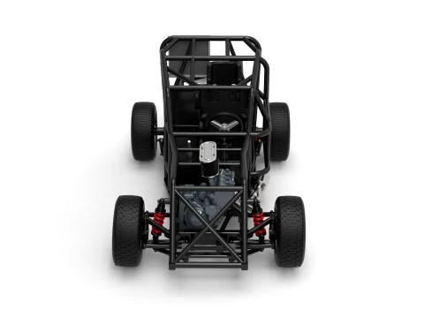 Mod Lite Race car Base Version 1 Scale 1 to 25 3D Print Model