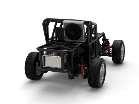 Mod Lite Race car Base Version 1 Scale 1 to 25 3D Print Model