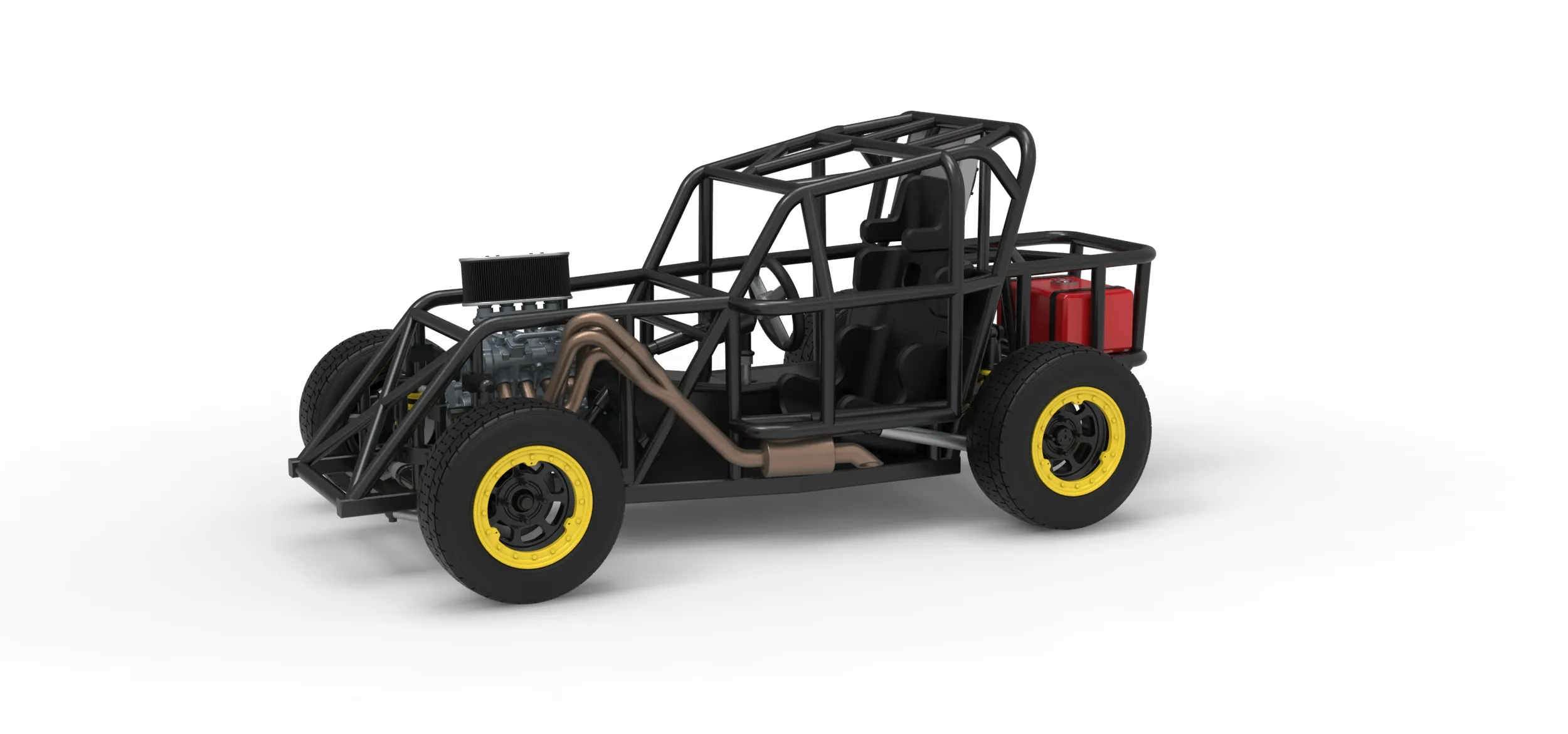 Mod Lite Race car Base Version 2 Scale 1 to 25 3D Print Model .c4d .max .obj .3ds .fbx .stl .blend