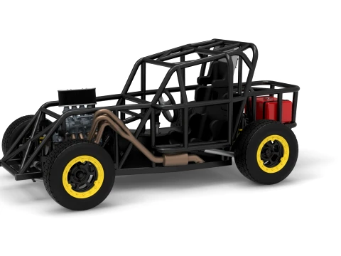 Mod Lite 赛车基础版本 2 比例 1 至 25 3D 打印模型