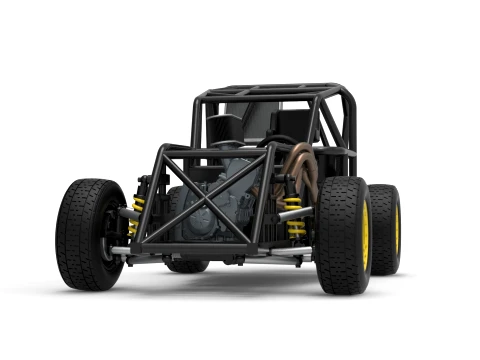 Mod Lite Race car Base Version 2 Scale 1 to 25 3D Print Model