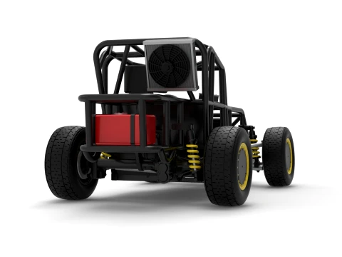 Mod Lite Race car Base Version 2 Scale 1 to 25 3D Print Model