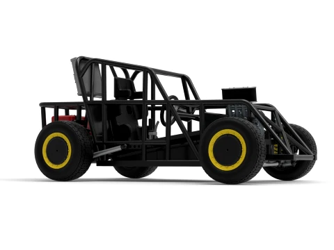 Mod Lite Race car Base Version 2 Scale 1 to 25 3D Print Model