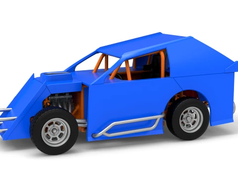 Mod Lite 赛车版本 1 比例 1 至 25 3D 打印模型