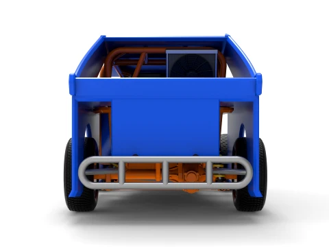 Mod Lite Race car Version 1 Scale 1 to 25 3D Print Model
