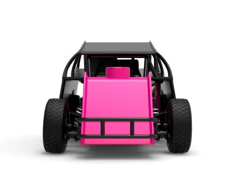 Mod Lite Race car Version 2 Scale 1 to 25 3D Print Model