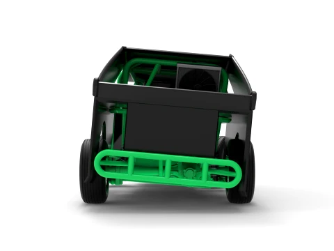 Mod Lite Race car while turning Version 1 Scale 1 to 25 3D Print Model