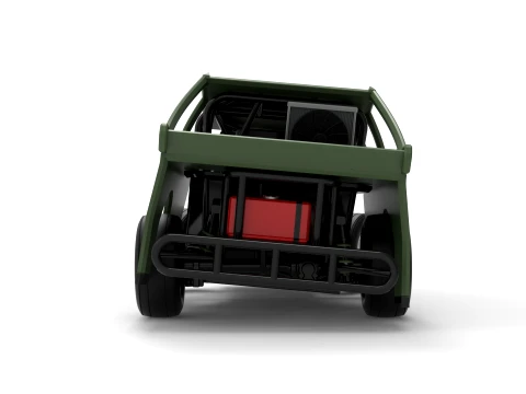 Mod Lite Race car while turning Version 2 Scale 1 to 25 3D Print Model
