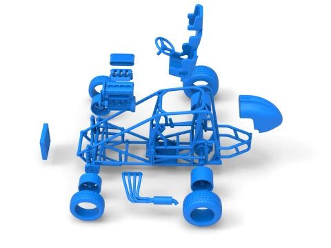 New Zealand Minisprint Base Scale 1 to 25 3D Print Model