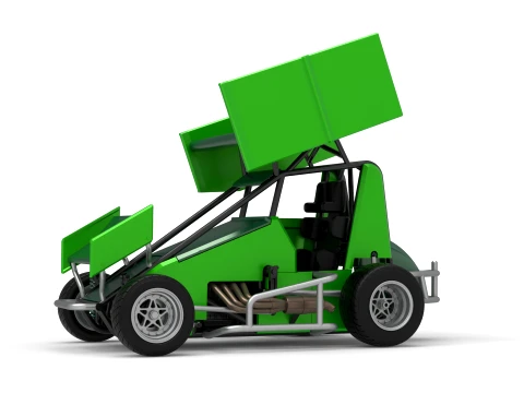New Zealand Minisprint Scale 1 to 25 3D Print Model