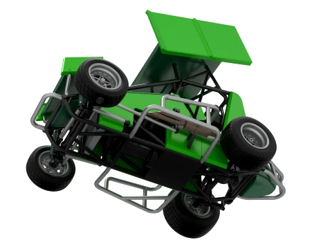 New Zealand Minisprint Scale 1 to 25 3D Print Model