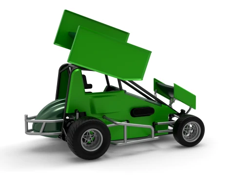 New Zealand Minisprint Scale 1 to 25 3D Print Model