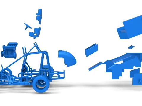 New Zealand Minisprint Scale 1 to 25 3D Print Model