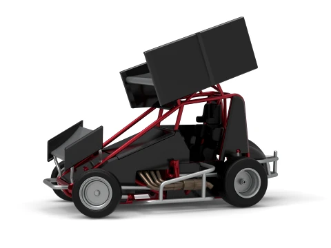 新西兰 Minisprint，同时将 1 级转变为 25 级 3D 打印模型