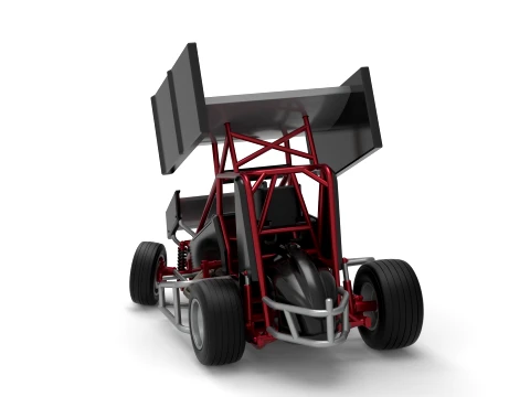 New Zealand Minisprint while turning Scale 1 to 25 3D Print Model