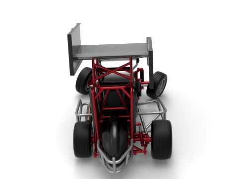 New Zealand Minisprint while turning Scale 1 to 25 3D Print Model