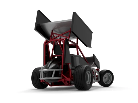 New Zealand Minisprint while turning Scale 1 to 25 3D Print Model