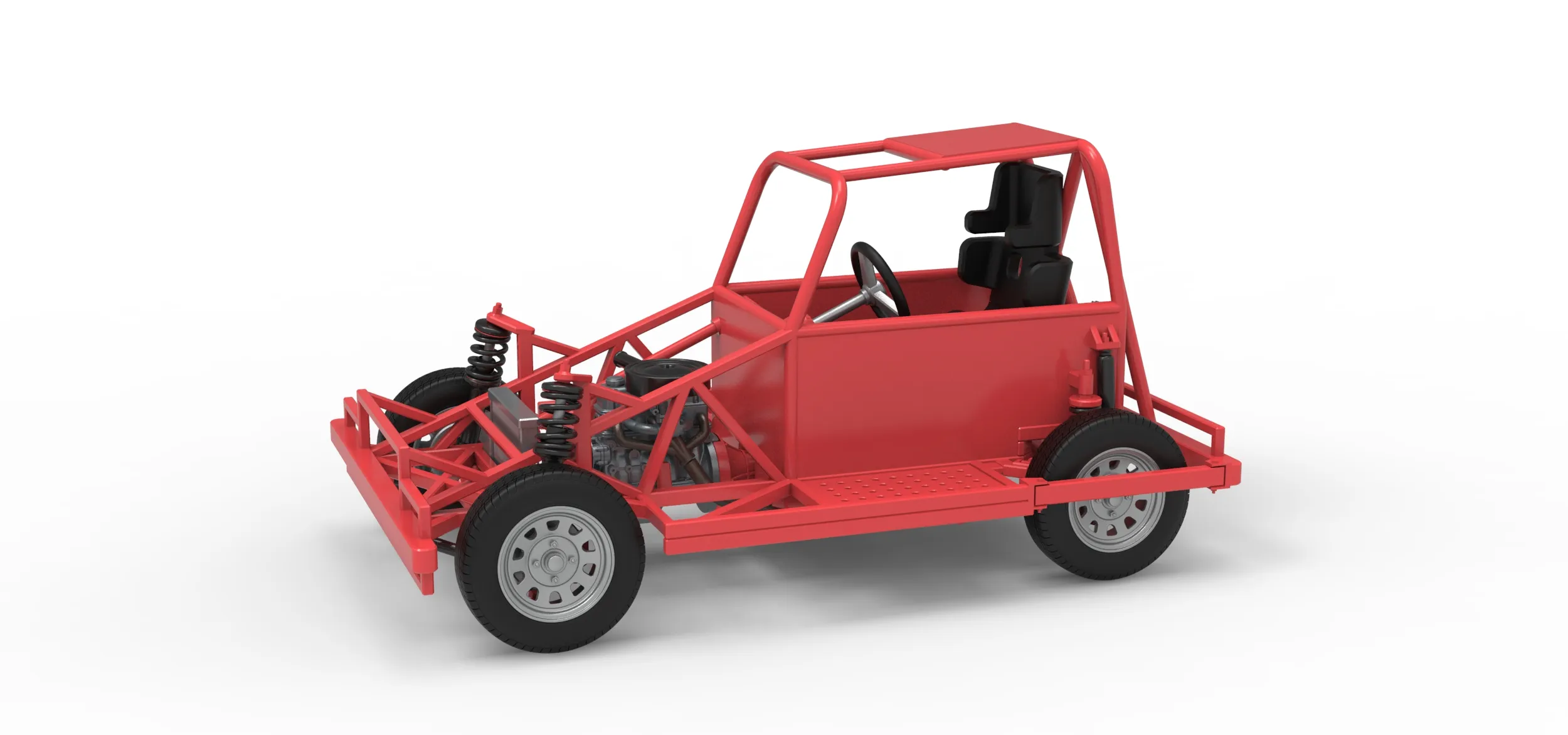 New Zealand Ministock car Base Version 3 Scale 1 to 25 3D Print Model .c4d .max .obj .3ds .fbx .stl .blend 